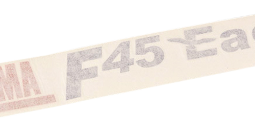 Fiamma Aufkleber für Markise F45eagle in Polar White Fiamma Ersatzteilnummer 98673-095 - Ersatzteile Fiamma Markisen