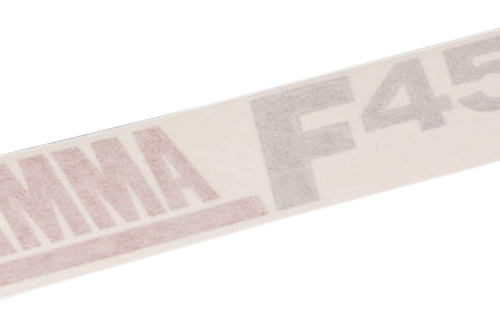 Fiamma Aufkleber für Markise F45L in Polar White / Titanium Fiamma Ersatzteilnummer 98673-089 - Ersatzteile Fiamma Markisen