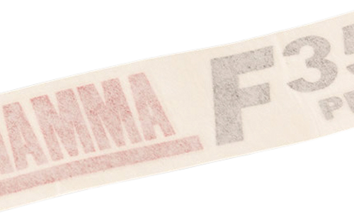 Fiamma Aufkleber für Markise F35pro - Farbe Deep Black Fiamma Ersatzteilnummer 98673-168 - Ersatzteile Fiamma Markisen