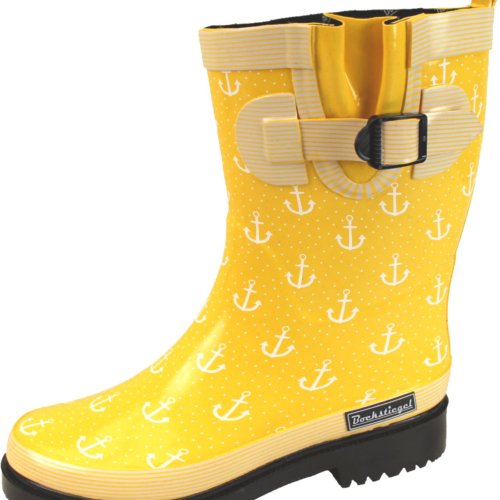 Bockstiegel Marleen Damen Gummistiefel gelb 36 - Damenschuhe