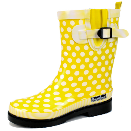 Bockstiegel Dorin Damen Gummistiefel gelb multi 41 - Damenschuhe