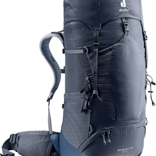 Deuter Aircontact Lite 40 + 10 Trekkingrucksack 40 + 10 Liter black-marine - Tagesrucksäcke & Wanderrucksäcke