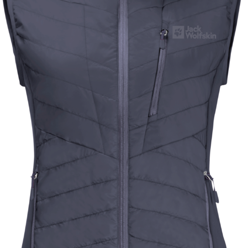 Jack Wolfskin Routeburn Pro Ins Damen Outdoorweste graphite dunkelgrau S - Damenjacken