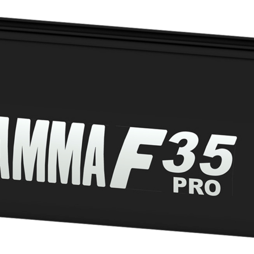 Fiamma F35 Pro Wand-/Dachmarkise 220 cm (Deep Black / Royal Grey) - Kassettenmarkisen