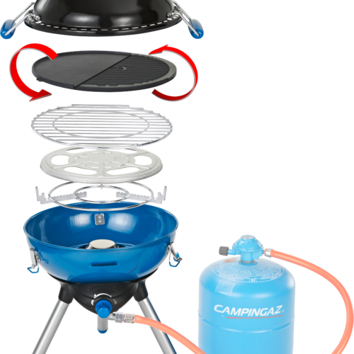 Campingaz Party Grill 400 R Gasgrill mit Gasflasche - Gasgrills