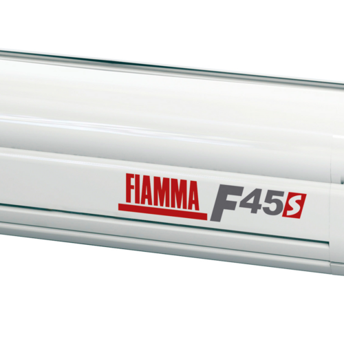 Fiamma F45s Wandmarkise 400 cm (Polar White / Royal Grey) - Kassettenmarkisen