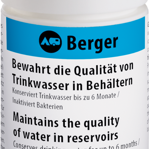Berger Wasserkonservierung Silber (ohne Chlor) für 10.000 l - Wassertankentkeimung & -reinigung