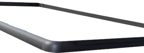 EuroCarry Reling Adventure Roof schwarz 3420 mm - Transportboxen von Euro Carry
