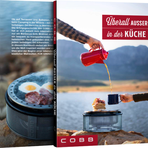 Cobb Kochbuch "Überall außer in der Küche" - Campen & Kochen