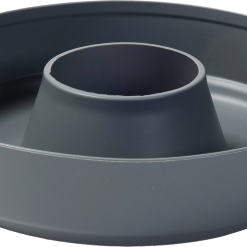 Omnia Silikonbackform 2.0 für Campingbackofen anthrazit - Auflauf- und Backformen