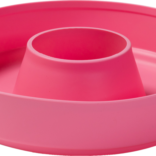 Omnia Silikonbackform 2.0 für Campingbackofen pink - Auflauf- und Backformen