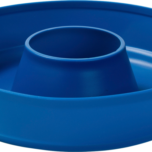 Omnia Silikonbackform 2.0 für Campingbackofen blau - Auflauf- und Backformen