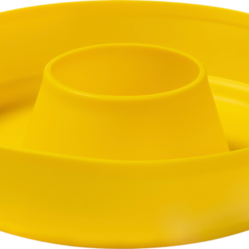 Omnia Silikonbackform 2.0 für Campingbackofen gelb - Auflauf- und Backformen