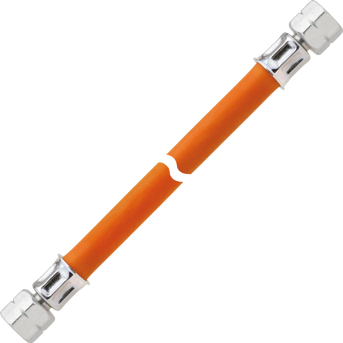 GOK Mitteldruckschlauchleitung Gas Überwurfmutter G 1/4 LH auf G 1/4 LH 3000 mm - Gas-Verlängerungsschläuche