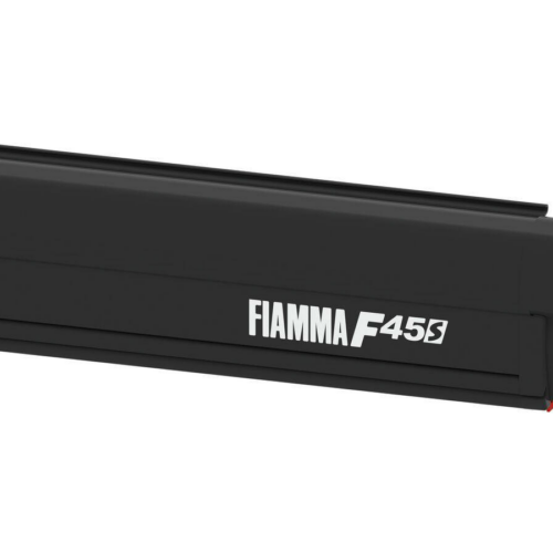 Fiamma F45s Wandmarkise 230 cm (Deep Black / Royal Grey) - Kassettenmarkisen
