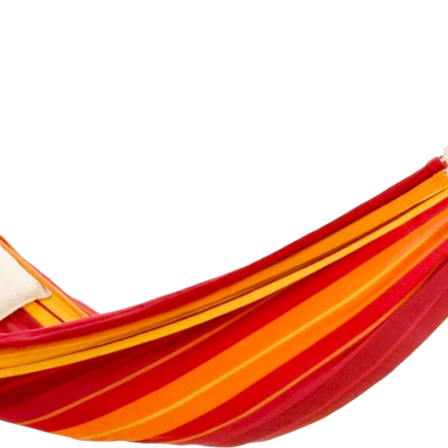 Amazonas Hängematte Gigante lava 300 x 200 cm rot/orange - Hängematten