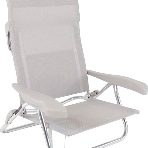 Crespo AL/221-M Beach Chair Strandstuhl beige - Strandstühle