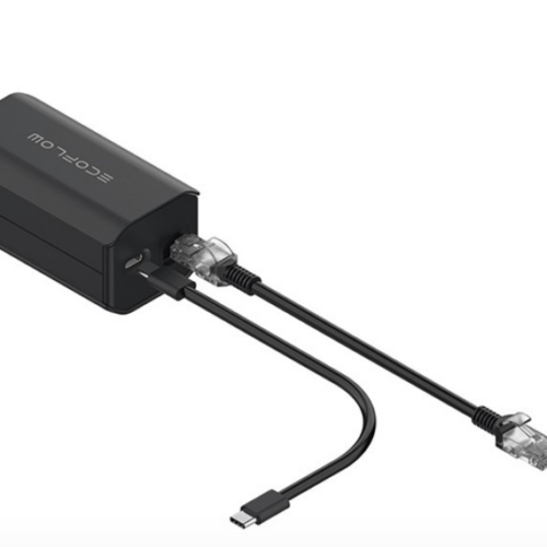 EcoFlow Landstromadapter für Tragbare Powerstation mit C14 Kabel - Zubehör Batterien