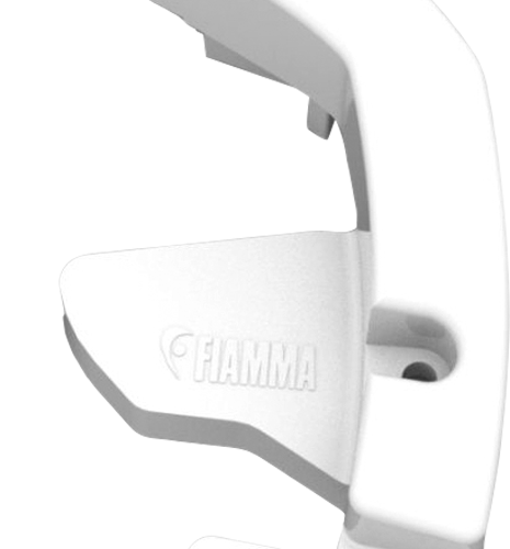 Fiamma Frontblendenverschluss links für Markise F80L - Farbe Polar White Fiamma Ersatzteilnummer 98673-272 - Ersatzteile Fiamma Markisen