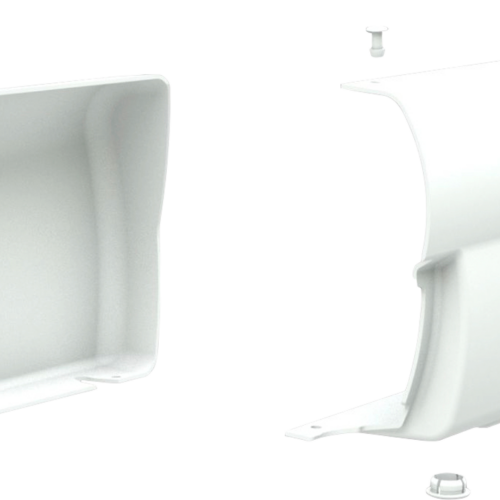 Fiamma Abdeckung Motorkit für Markise F45L / F45eagle - Farbe Polar White Fiamma Ersatzteilnummer 98655C995 - Ersatzteile Fiamma Markisen