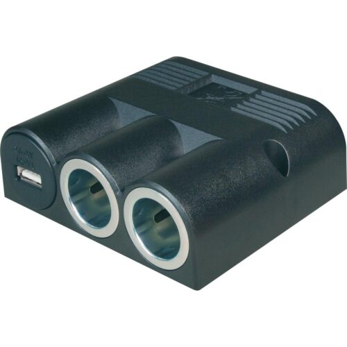 Aufbau-Power Powersteckdosen und 1x USB Steckdose 12V - 12 / 24 V Adapter & Kupplung von ProCar