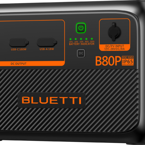 Bluetti B80 Powerstation / Erweiterungsbatterie für AC60P 806 Wh - Powerstations