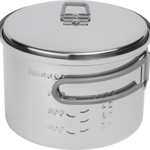 Esbit Edelstahl-Topf, 1600 ml - Camping-Töpfe