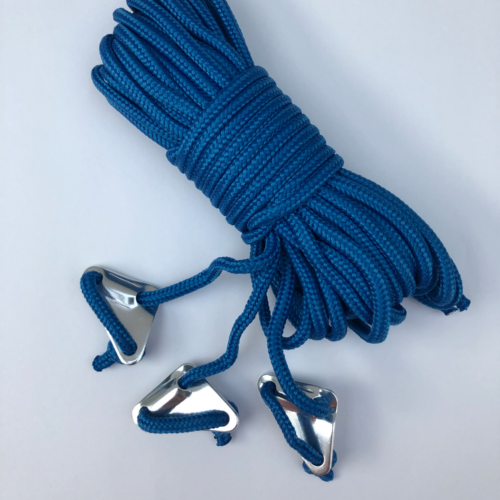 Bent Abspannleine (3 Stück) Light Blue - Zeltheringe & Abspannmaterial