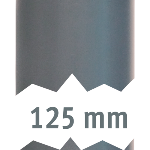 Lilie Rohr 40 mm mit O-Ring beidseitig 12,5 cm - Adapter & Anschlüsse