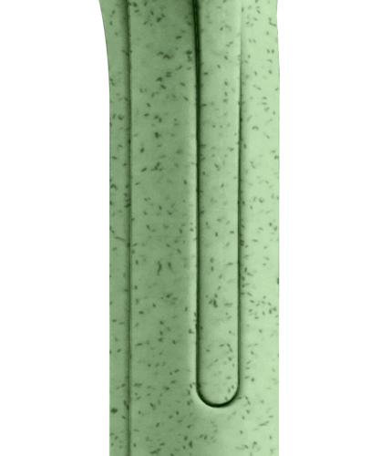 Koziol Klikk Pocket Besteck-Set 3 teilig nature leaf green - Campingbesteck