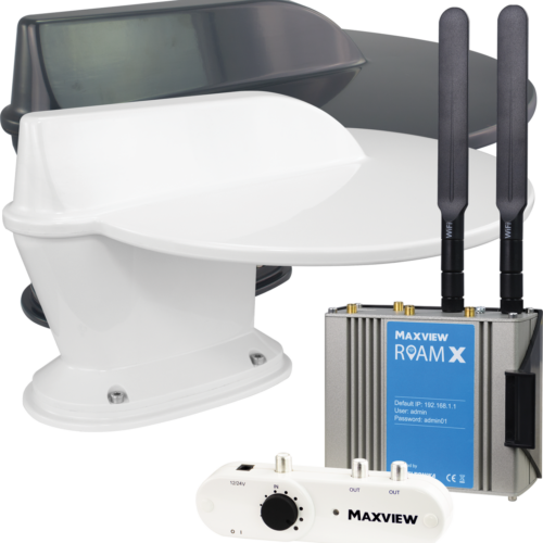 Maxview LTE/DVB-T2 Roam COMPO X 4G/5G weiß - DVB-T Antennen