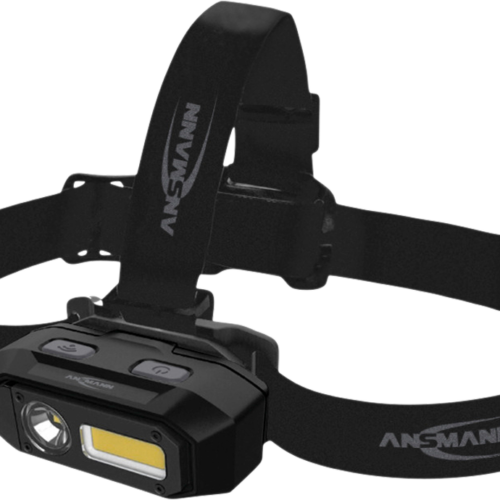Ansmann LED Akku Stirnleuchte mit Boost und Sensor HD 800 RS - Stirnlampen