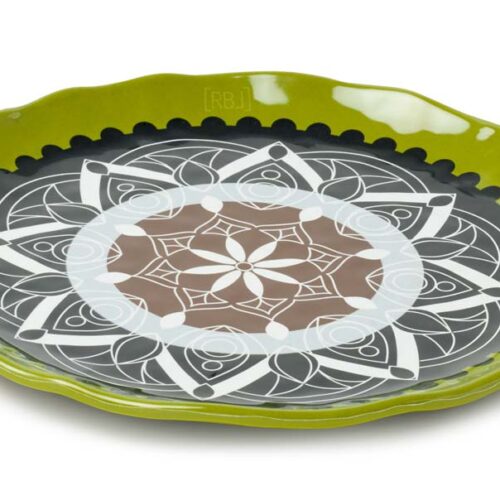 Rebel Outdoor Dessertteller 22 cm grün - Teller
