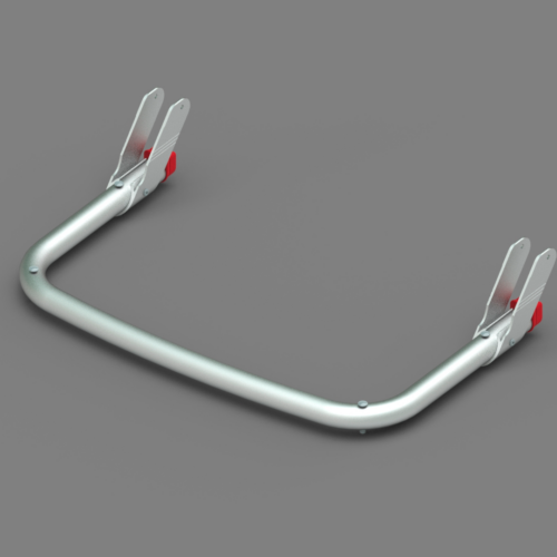 Fiamma Auflagebügel Kit passend für Carry Bike Lift 77 E-Bike - Fiamma Ersatzteilnummer 98656-820 - Ersatzteile Fiamma Fahrradträger