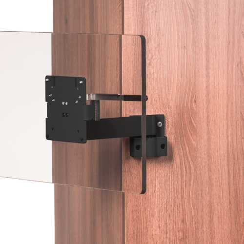 Caratec Flex CFW204AS TV-Wandhalter mit 2 Drehpunkten 15 bis 24 Zoll schwarz - TV Halterungen