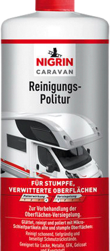 Nigrin Caravan Reinigungs-Politur 1000 ml - Außenbereich & Lack