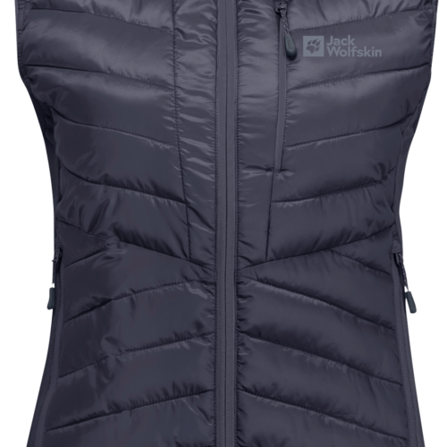 Jack Wolfskin Routeburn Pro Ins Damen Outdoor-Weste hellgrau M - Damenjacken