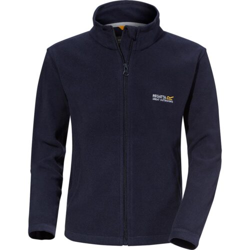 Regatta King II Kinder Fleecejacke dunkelblau 152 - Kinderjacken