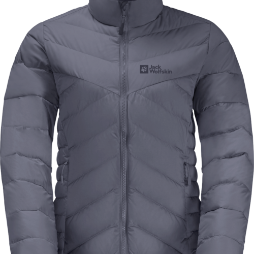 Jack Wolfskin Tundra Down Damen Daunenjacke dunkelgrau M - Damenjacken