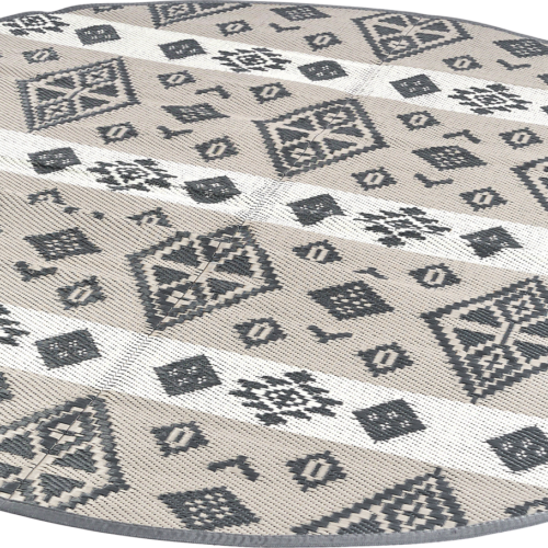 Human Comfort Sapporo AW Outdoor Teppich rund 200 cm - Vorzeltteppich & Zeltboden