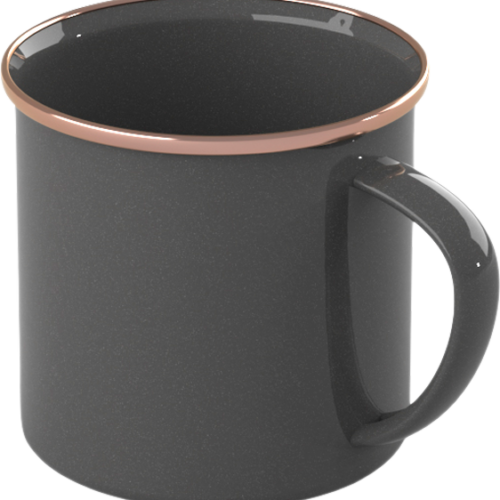 GSI MESA Emaille Trinkbecher 355 ml - Shadow - Becher & Tassen