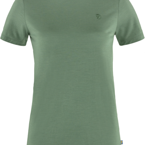 Fjällräven Abisko Wool Damenshirt grün XS - Damenshirts, -blusen & -pullover