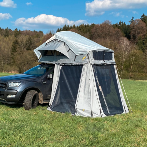 Gordigear Daintree Dachzelt 180 cm inkl. Vorzelt  - Klappdachzelte