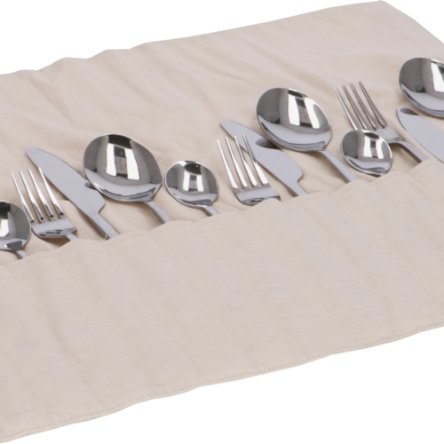 Travellife Altea Besteckset Edelstahl 16 tlg. silber - Campingbesteck