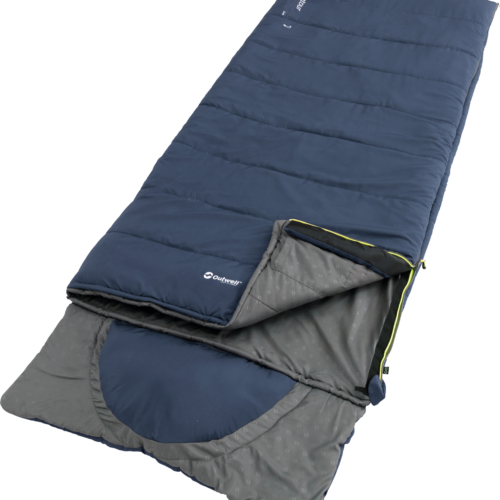 Outwell Contour Lux Deep Blue DeckenSchlafsack wendbar 220 cm Reißverschluss rechts - Schlafsäcke