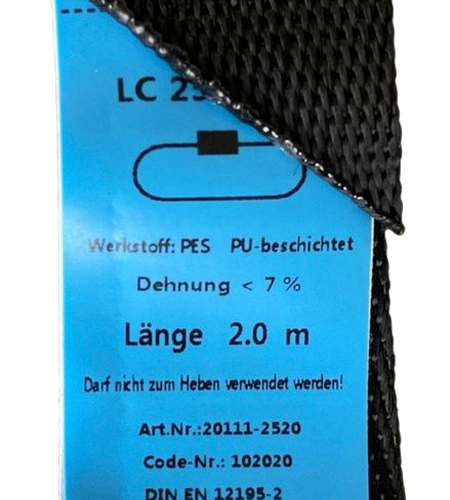 easygoinc. Klemm Zurrgurt 2 Stk. 0,5 m - Transportieren & Befestigen