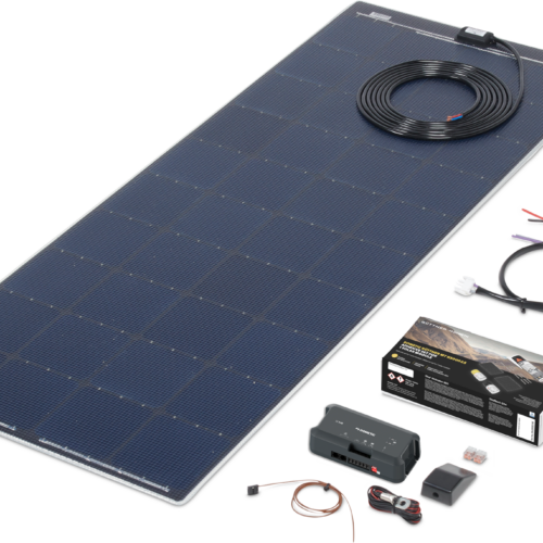 Büttner Elektronik Flat Light MT 150 FL Solaranlagen Komplettset ultraflach 1 Modul 150 Wp - Solar-Komplettsets von Büttner Dometic
