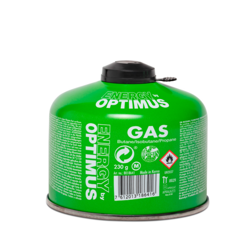 Optimus Universal-Gaskartusche mit Schraubgewinde & Schutzkappe 230 g - Gaskartuschen