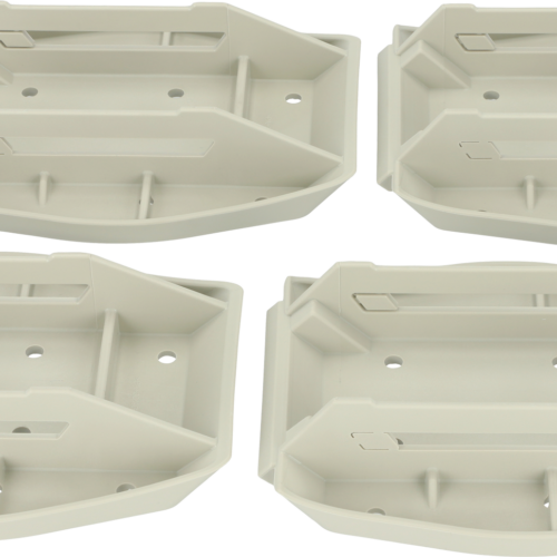 Berger Abstützfüße Big XXL 27,5 x 21 cm 4er Set - Stützen & Stützplatten