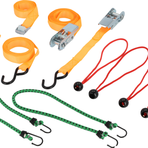 Berger Ladungs-Sicherungs-Set 10-teilig, Spanngurte - Transportieren & Befestigen